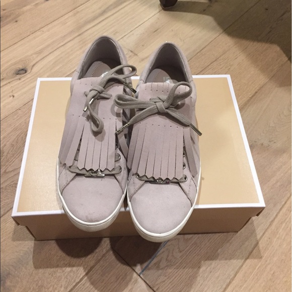 Micheal Kors Lavendar Sneakers - Picture 3 of 4