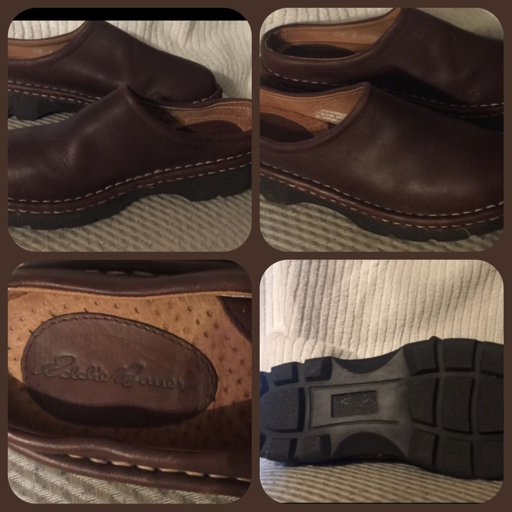 Eddie Baur comfy leather closed toe slip ons