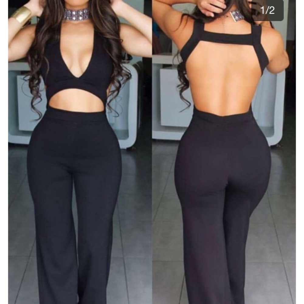 Black jumpsuit