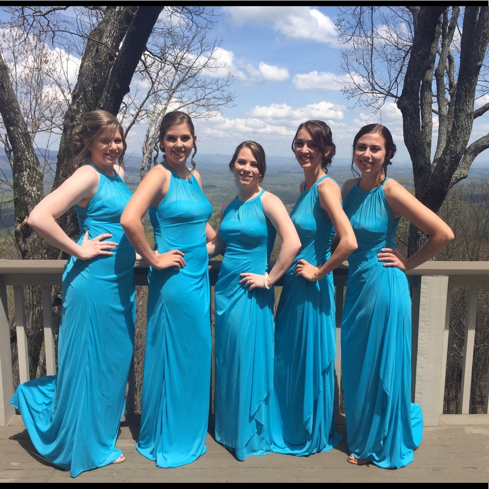 Malibu turquoise dress
