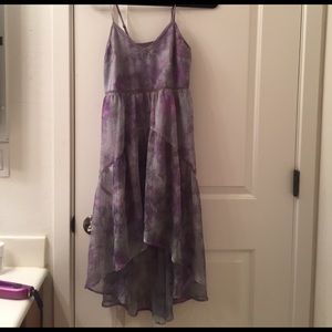 ECOTE XS high low flowy summer dress