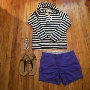 J.Crew Terry Striped Sweatshirt