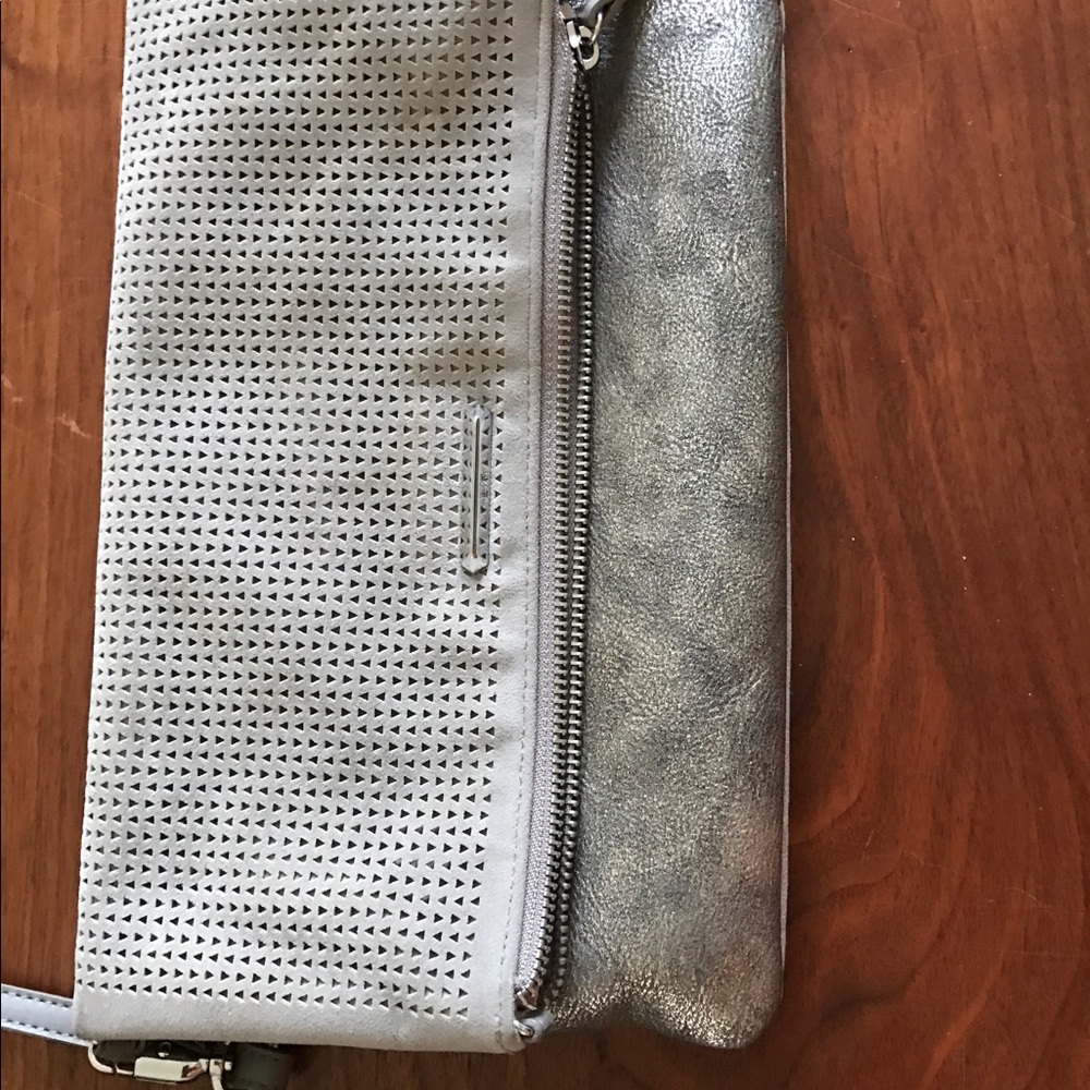 Stella & Dot metallic cross body