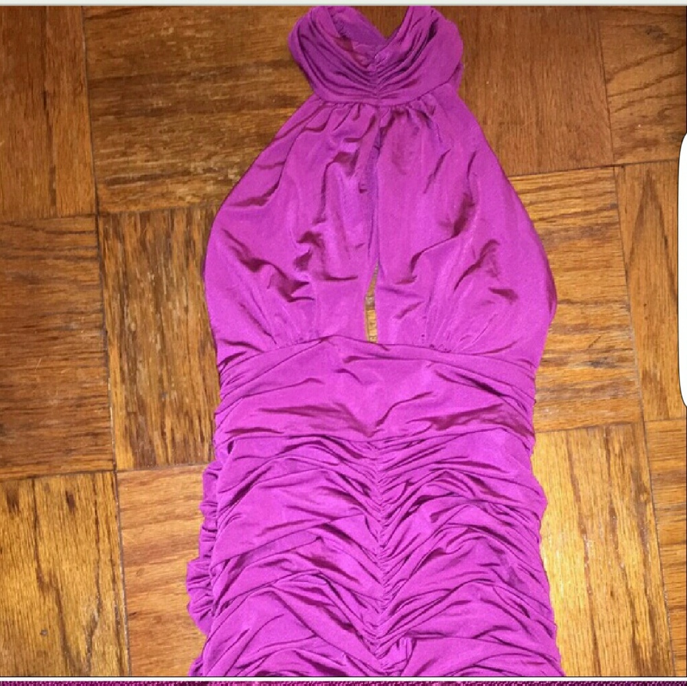 Fuchsia dress by Arden B