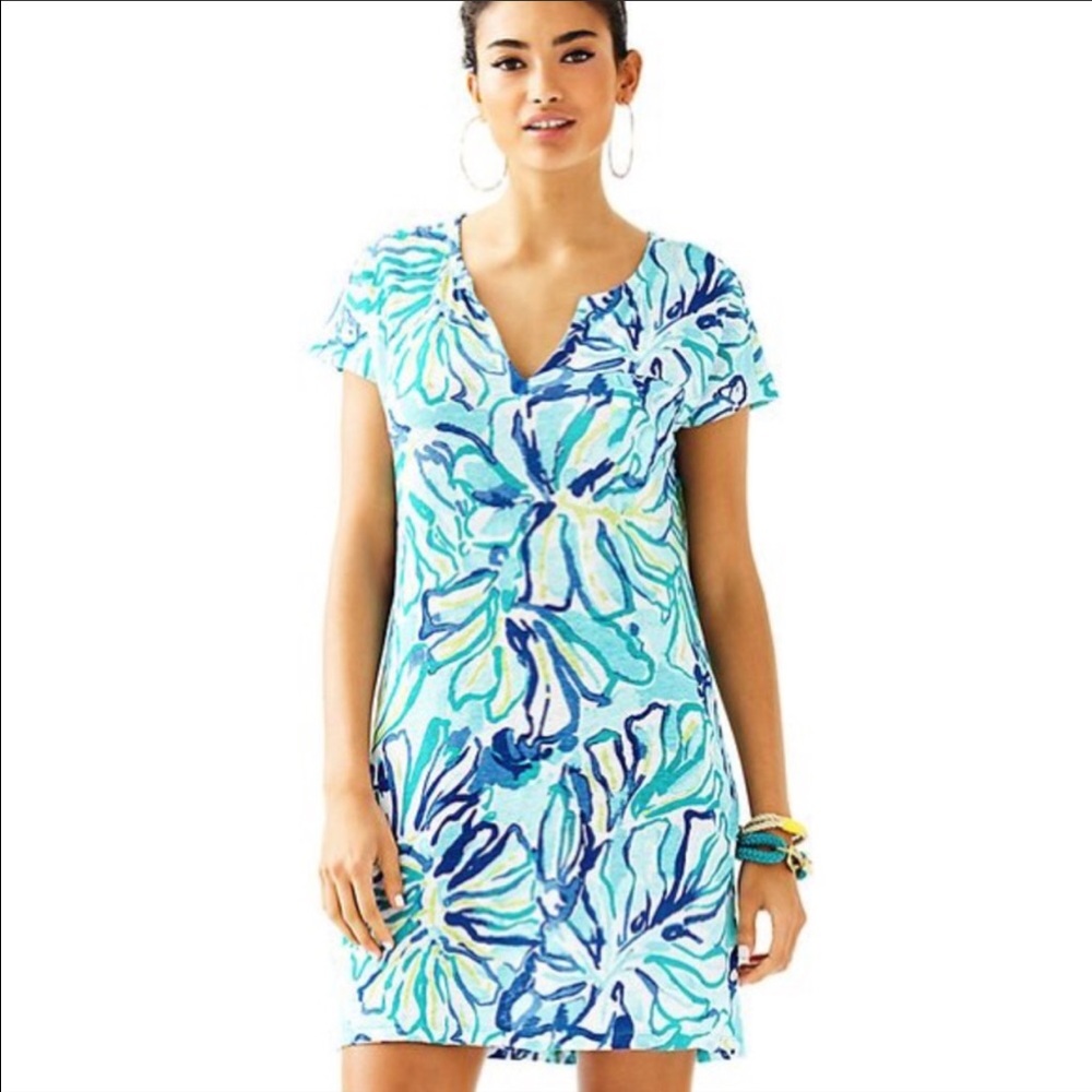 LILLY PULITZER DUVAL DRESS SIZE L