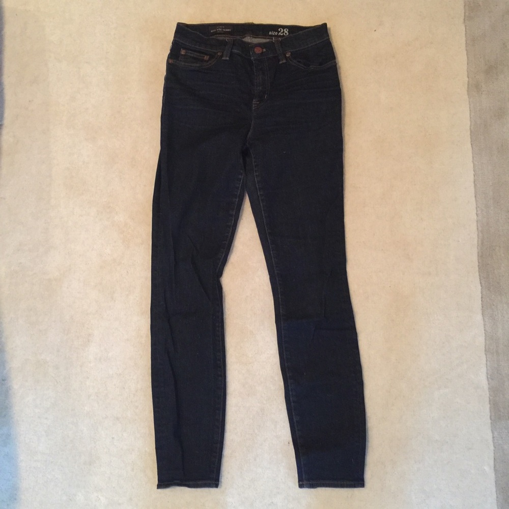 J. Crew High Rise Skinny sz 28
