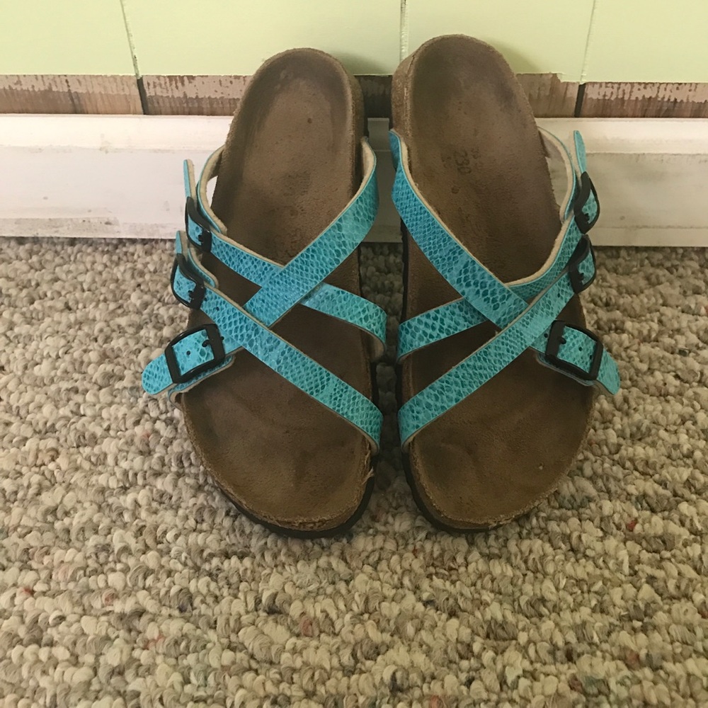 Blue Birkenstock