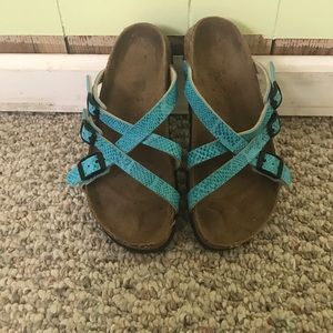 Blue Birkenstock