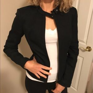 Banana Republic Linen Moto Jacket-fully lined