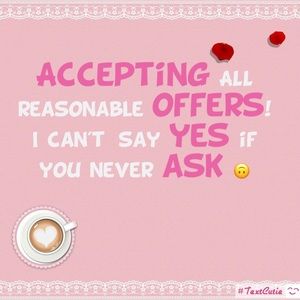 Make me an offer! ✨