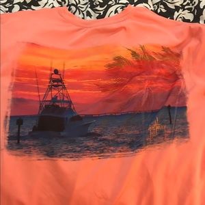 BRAND NEW Guy Harvey long sleeve DRI FIT shirt