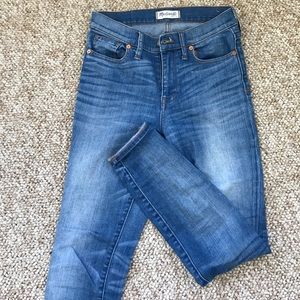 Madewell High Riser Skinny Jean