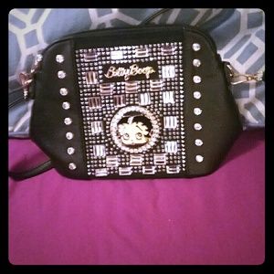 Betty Boop leather bag