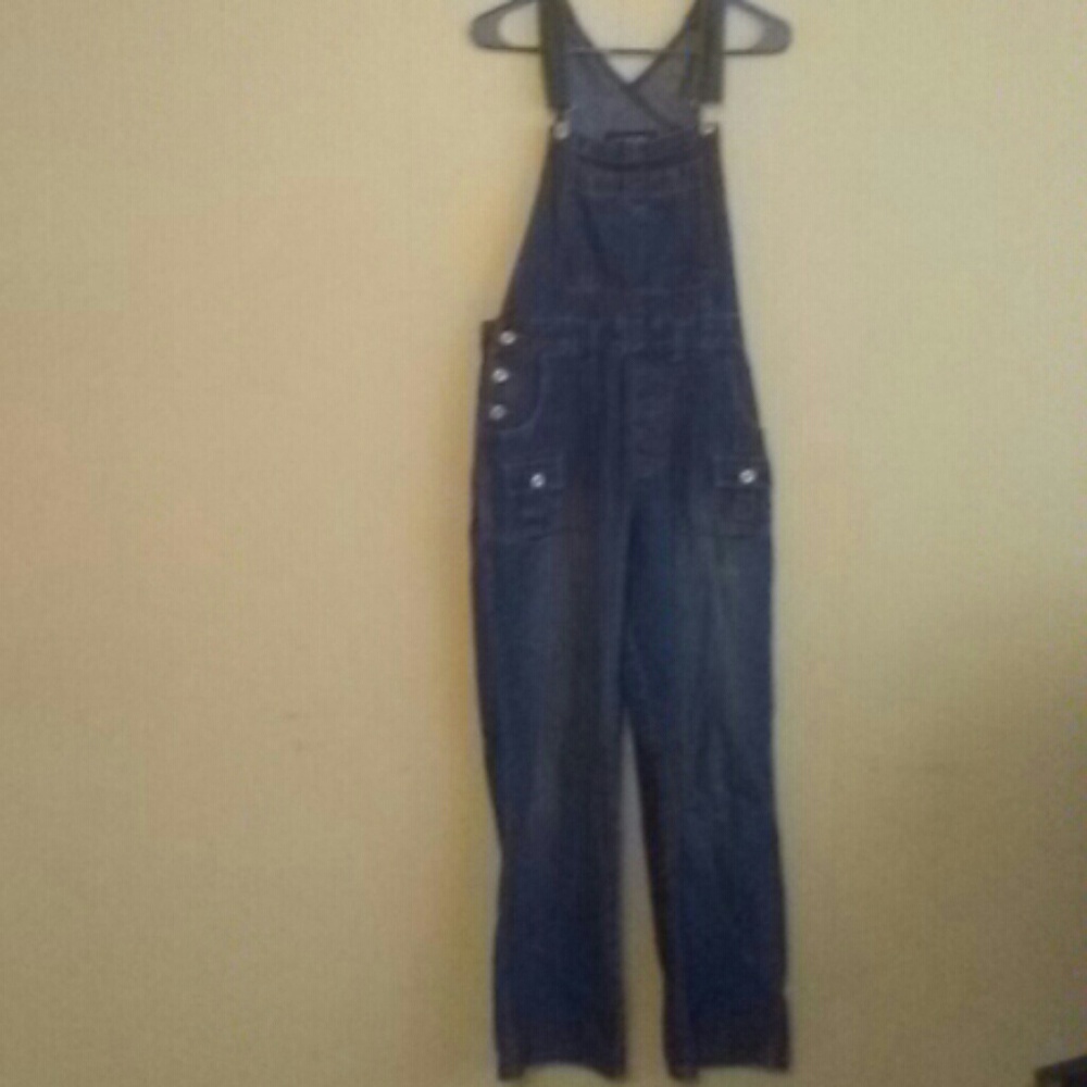 L.A. Blues blue jean overalls medium