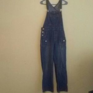 L.A. Blues blue jean overalls medium