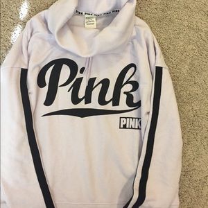 Pink cowlnck sweater