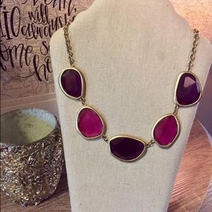 Gorgeous Francescas Magenta Statement Necklace