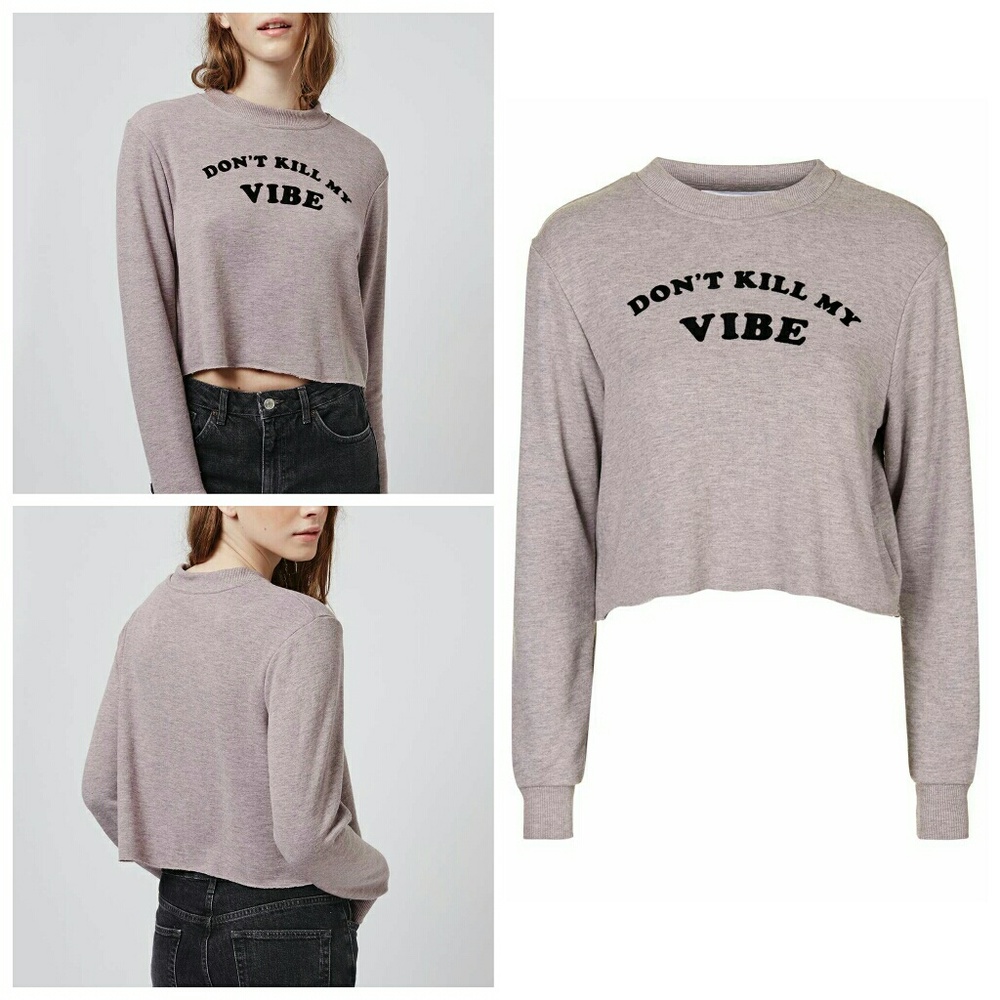 Topshop Cropped sweater