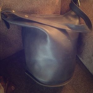 Coach vintage large bucket bag