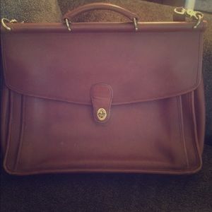 Vintage coach briefcase