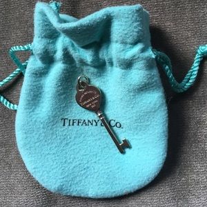 Tiffany & Co. Sterling Silver Key Charm