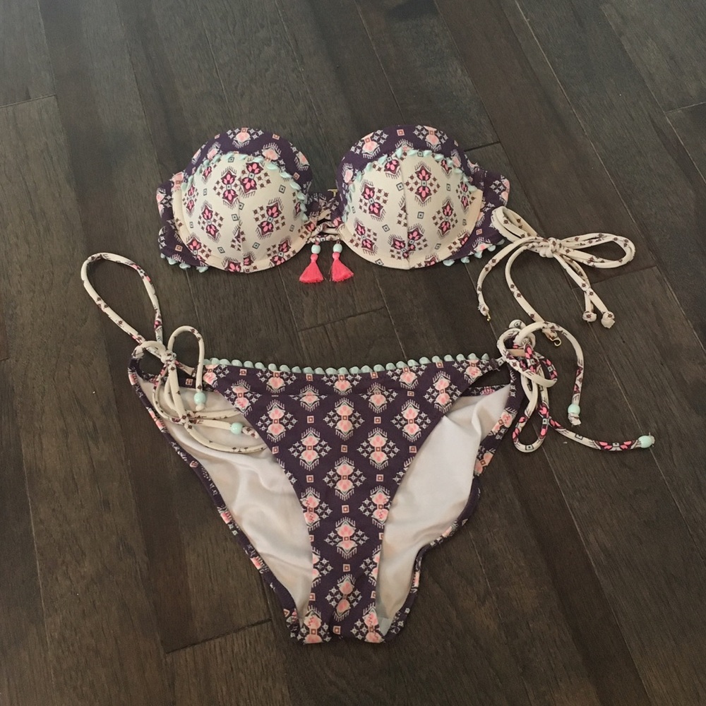 victoria's secret boho bikini