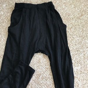 NWT Zara Amazing Drop Crotch Sweat Pant