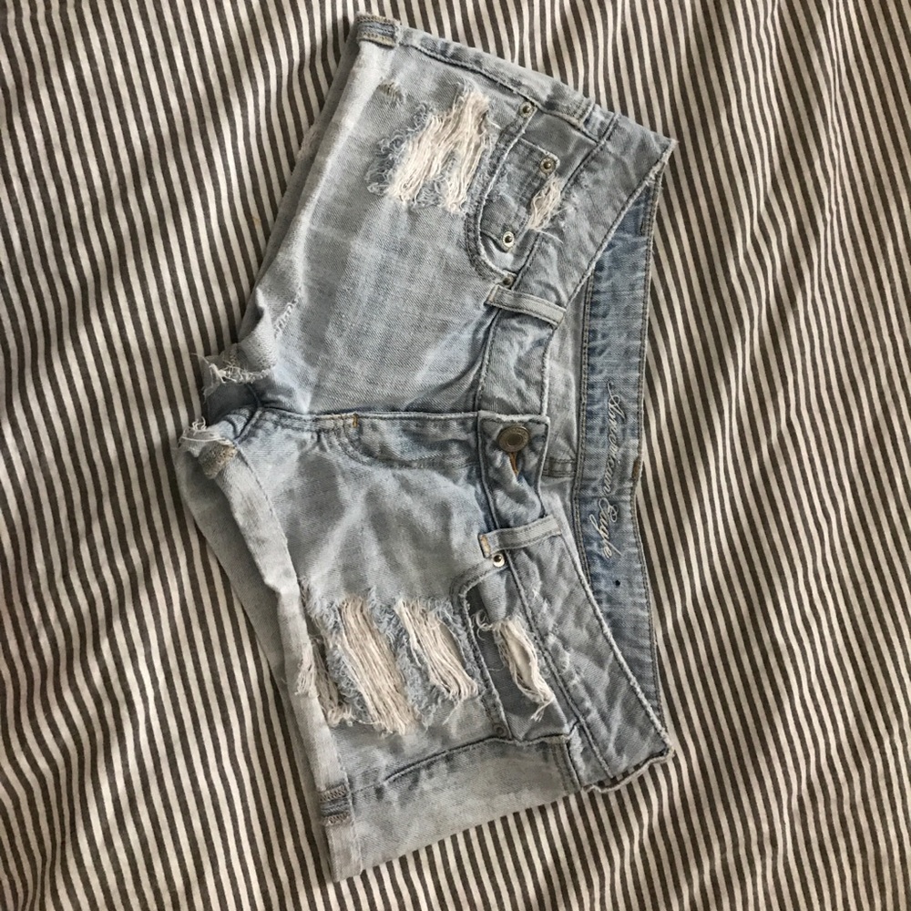 Distressed  American Eagle Shorts