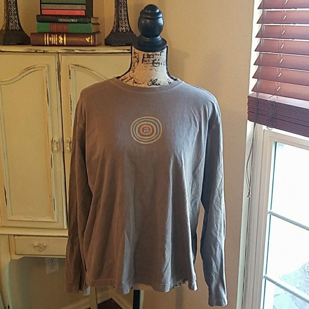 LIFE IS GOOD long sleeve t-shirt
