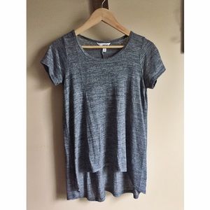 Basic high low tee