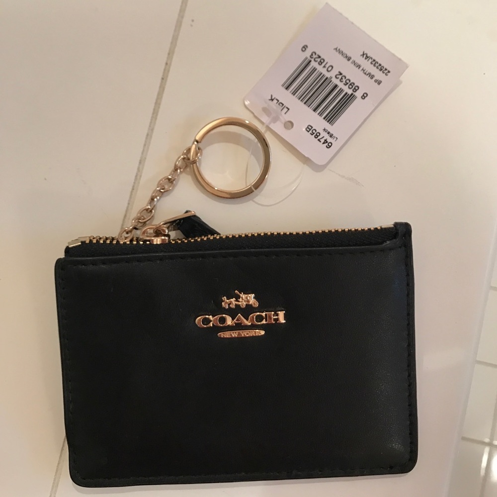 NWT coach coin purse/card holder