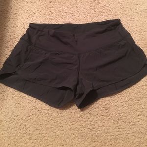 Black lululemon shorts