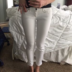 Genetic denim "the karlie" white skinny jean