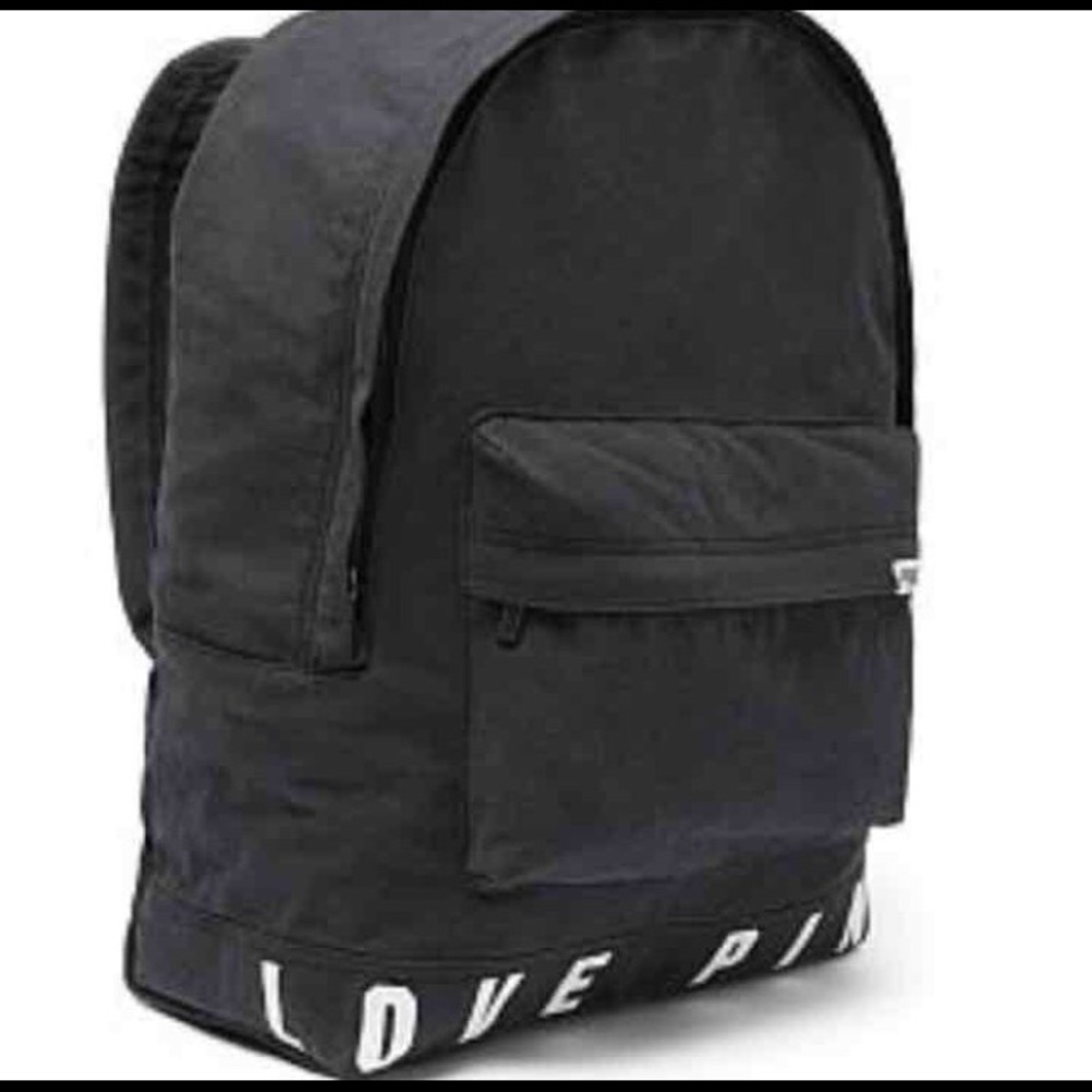 Victoria's Secret Pink black backpack