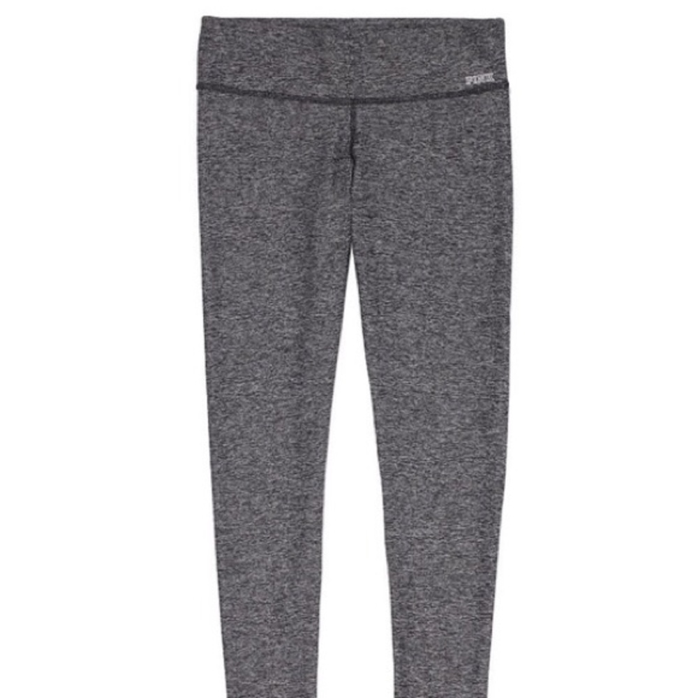 Pink gray yoga leggings