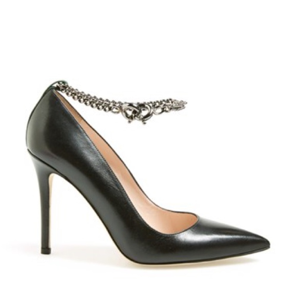 SJP Fawn Leather Pumps
