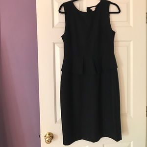 J. Crew Peplum dress