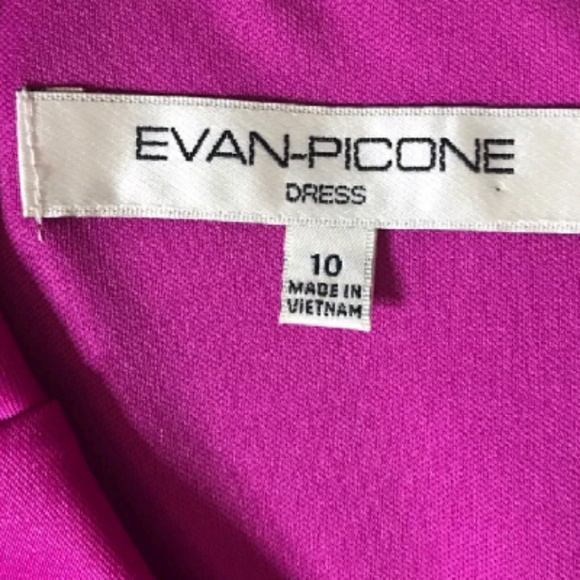 Pink Ruffle V Neck Dress - Picture 3 of 4