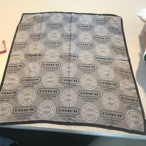 Coach Silk Scarf