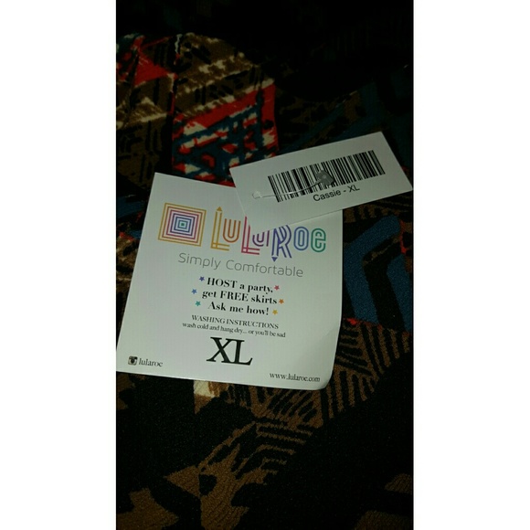 Lularoe cassie skirt xl - Picture 2 of 2