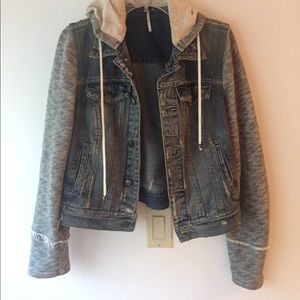 Free People denim  jacket, size small