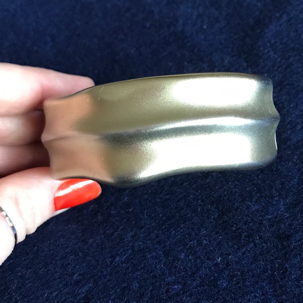 Gold tone cuff