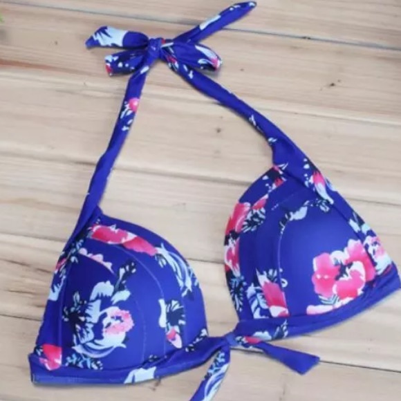 Floral high waisted padded 2 piece - Picture 2 of 6