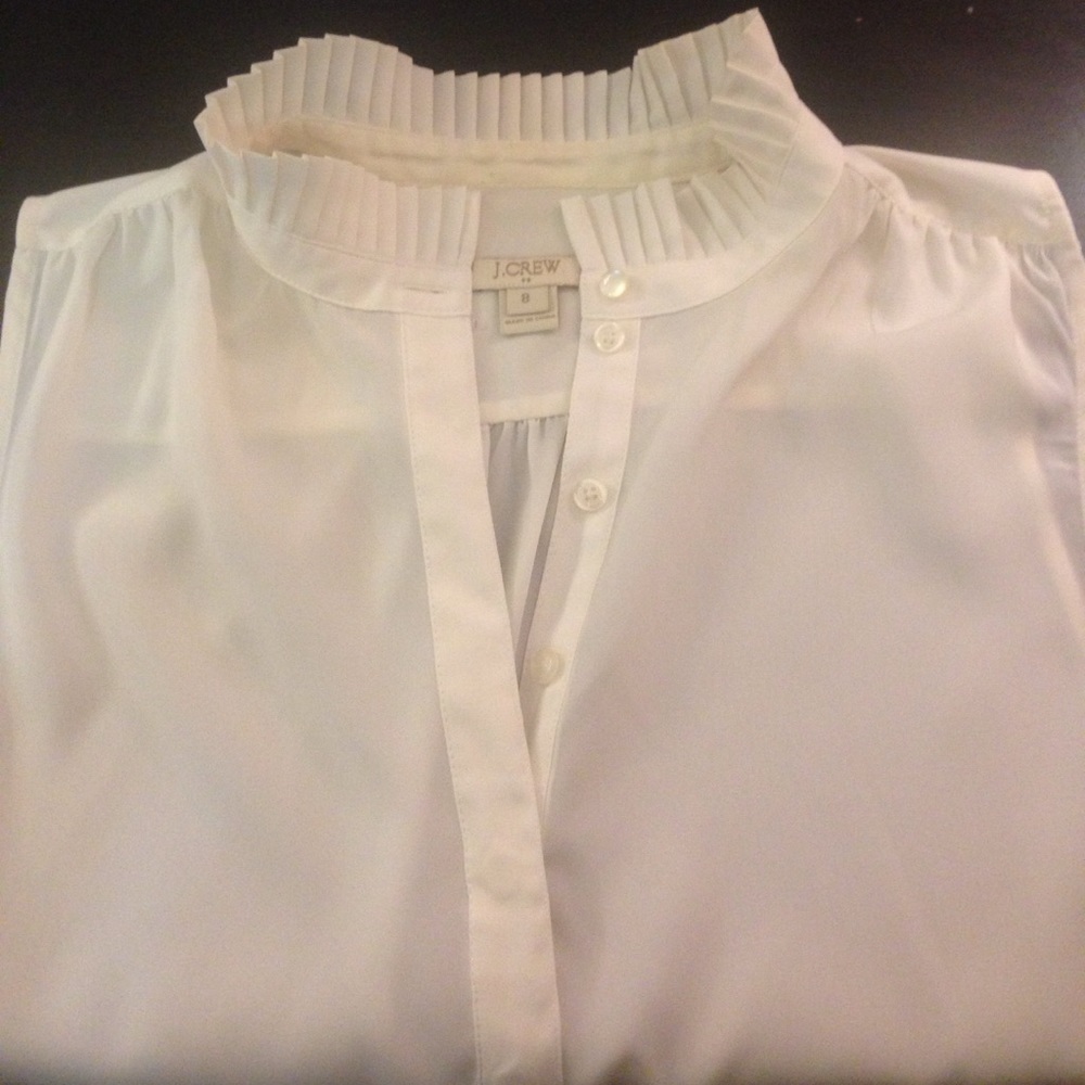 Women's J.Crew cream colored tank top