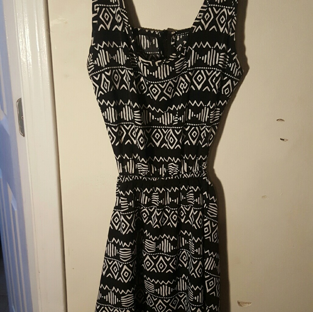 Tribal print dress