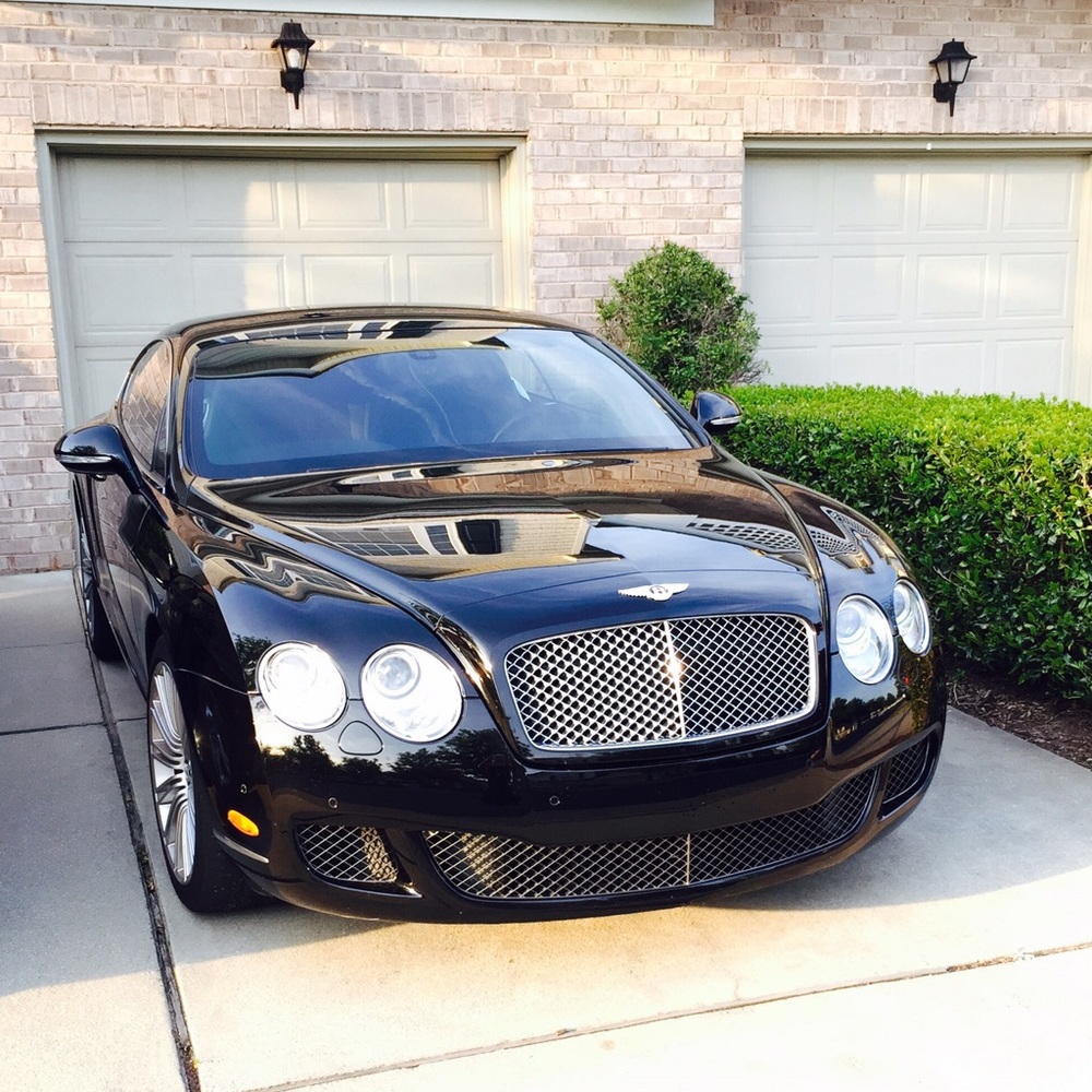 Bentley Continental GT Black on Black 12 Cylinder