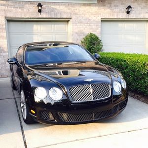Bentley Continental GT Black on Black 12 Cylinder