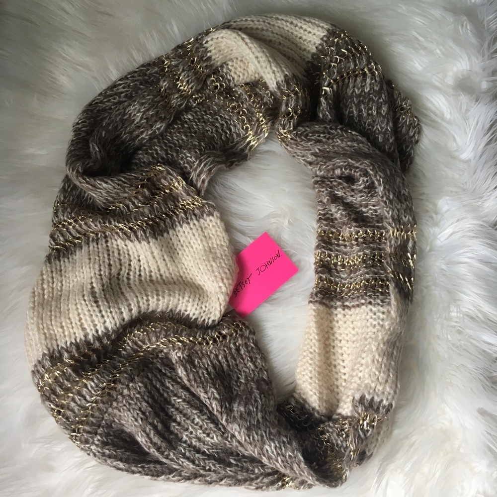 Betsey Johnson Knit Scarf