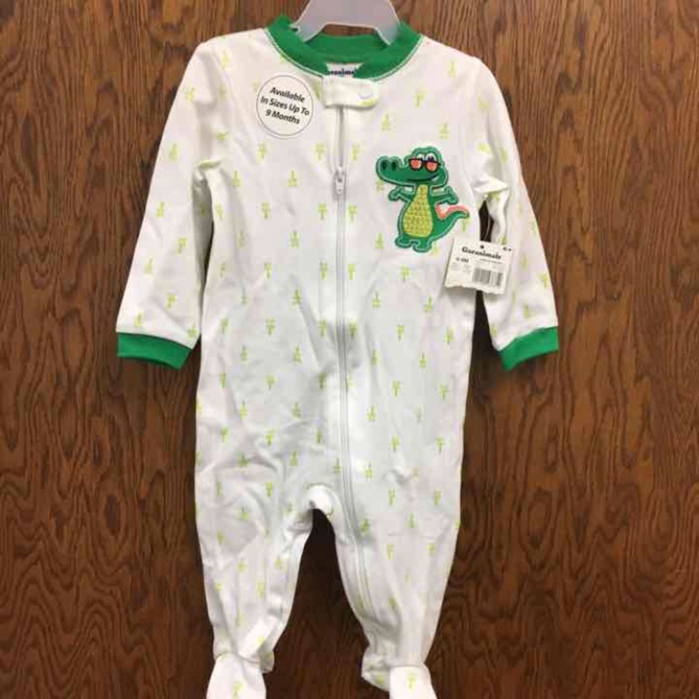 Alligator Sleeper - Size 6 to 9 months