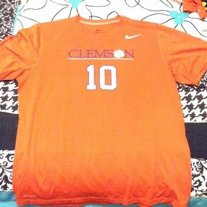 Nike Clemson Tajh Boyd #10 Jersey Dri Fit T shirt